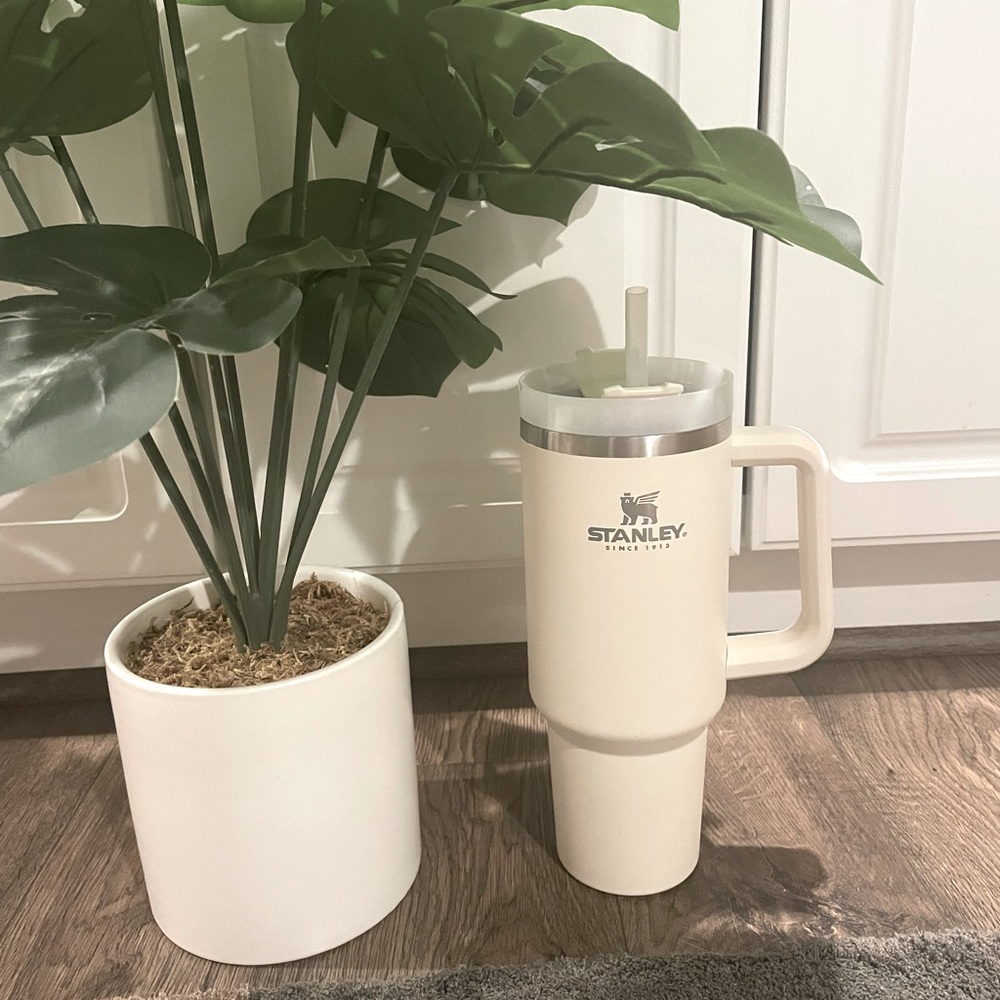 ✨Stanley Adventure Quencher Tumbler 40 Oz - Cream OG !
